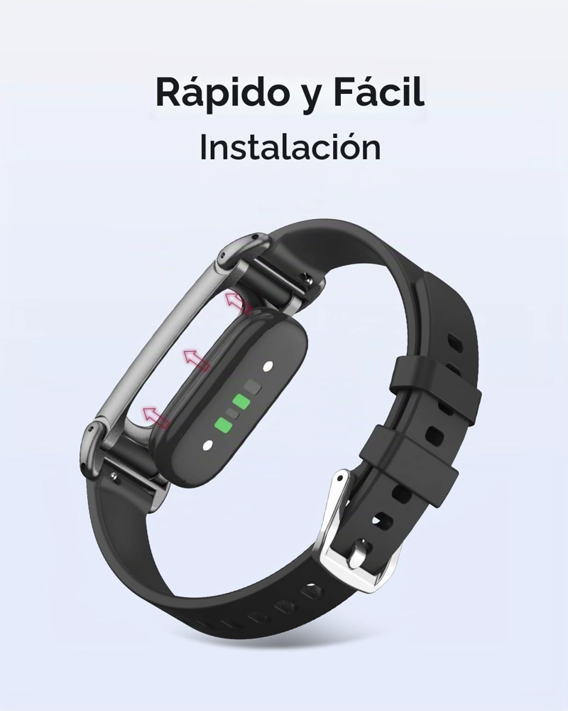MIIMAL - CORREA DE SILICONA PARA GOOGLE FITBIT AIR, SUAVE, RESISTENTE, TRANSPIRABLE, RESISTENTE AL - 4