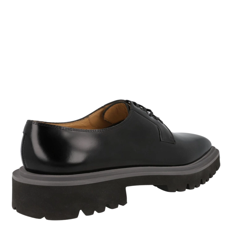 ZAPATOS DE VESTIR FERRAGAMO FLICKER LEATHER PARA HOMBRE EN COLOR NEGRO - 3