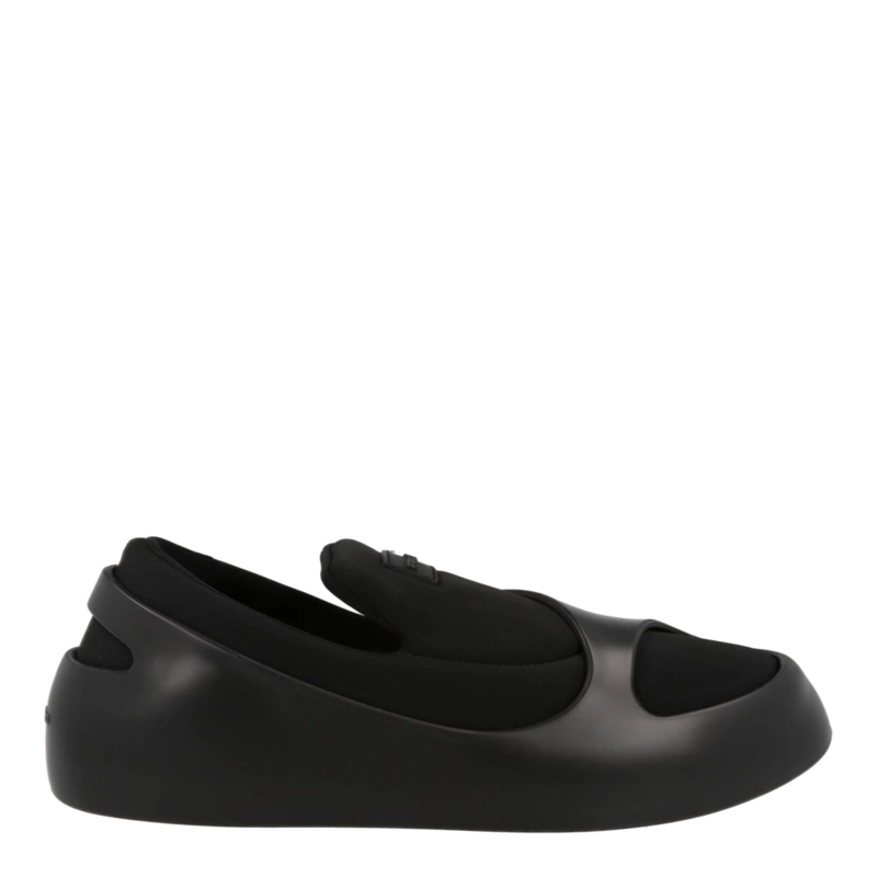 ZAPATILLAS DEPORTIVAS SIN CORDONES CON PANELES LUNARES FERRAGAMO PARA MUJER EN COLOR NEGRO - 1