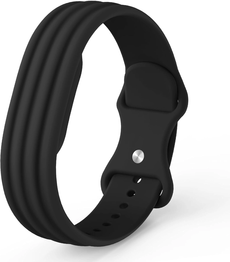 CORREA DEPORTIVA DE SILICONA COMPATIBLE CON GOOGLE FITBIT AIR, CORREA DE REPUESTO SUAVE E - 1