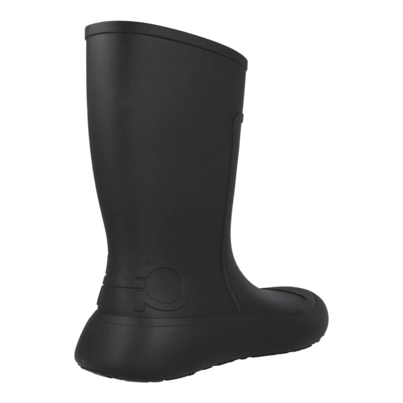 BOTAS IMPERMEABLES FERRAGAMO GANCINI PARA HOMBRE EN COLOR NEGRO - 3