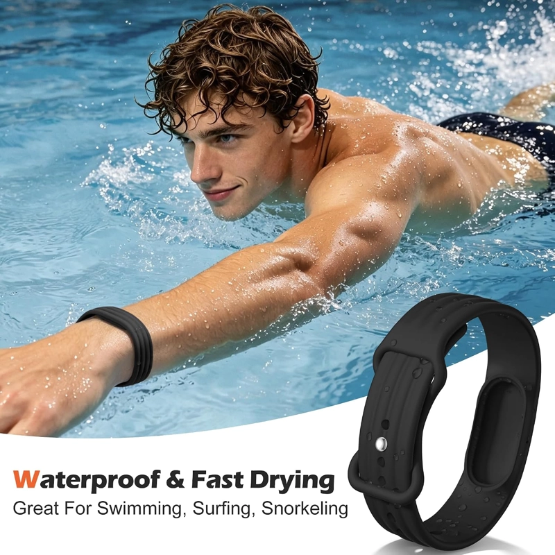 CORREA DE SILICONA DEPORTIVA COMPATIBLE CON GOOGLE FITBIT AIR CORREA DE REPUESTO SUAVE, - 5
