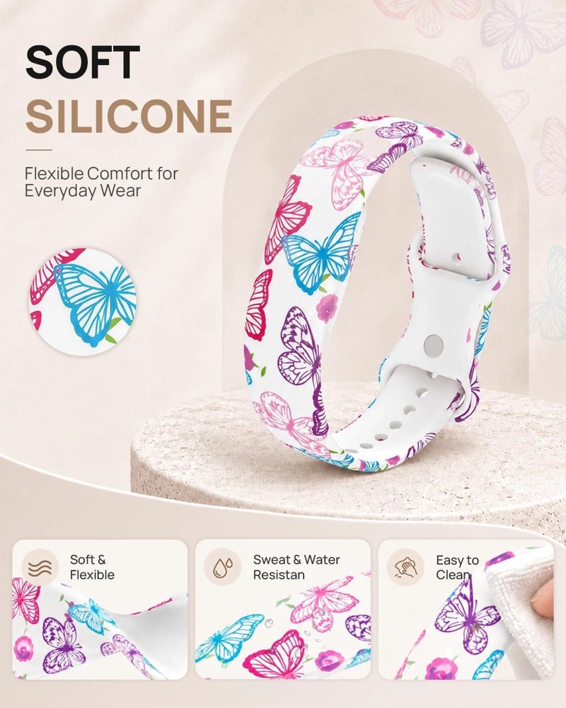 CORREA DE SILICONA COMPATIBLE CON GOOGLE FITBIT AIR, CORREA DE REPUESTO - 4