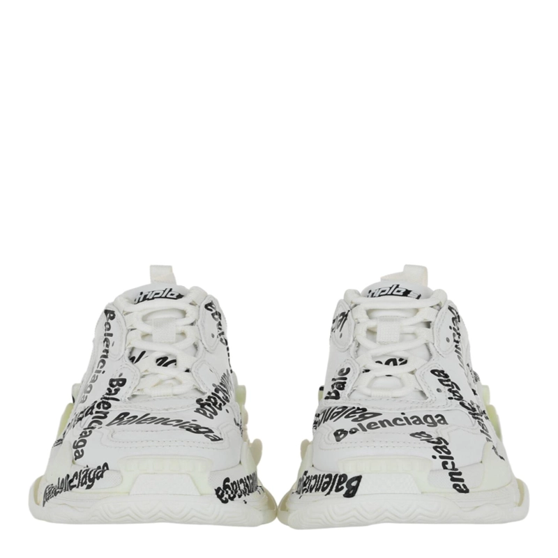 ZAPATILLAS BAJAS CON EL LOGOTIPO TRIPLE S DE BALENCIAGA PARA MUJER EN BLANCO Y NEGRO - 5