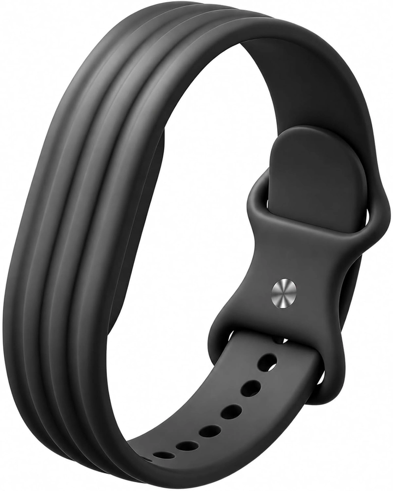 HSWAI CORREA DEPORTIVA DE SILICONA COMPATIBLE CON GOOGLE FITBIT AIR, LIGERA, TRANSPIRABLE, - 1