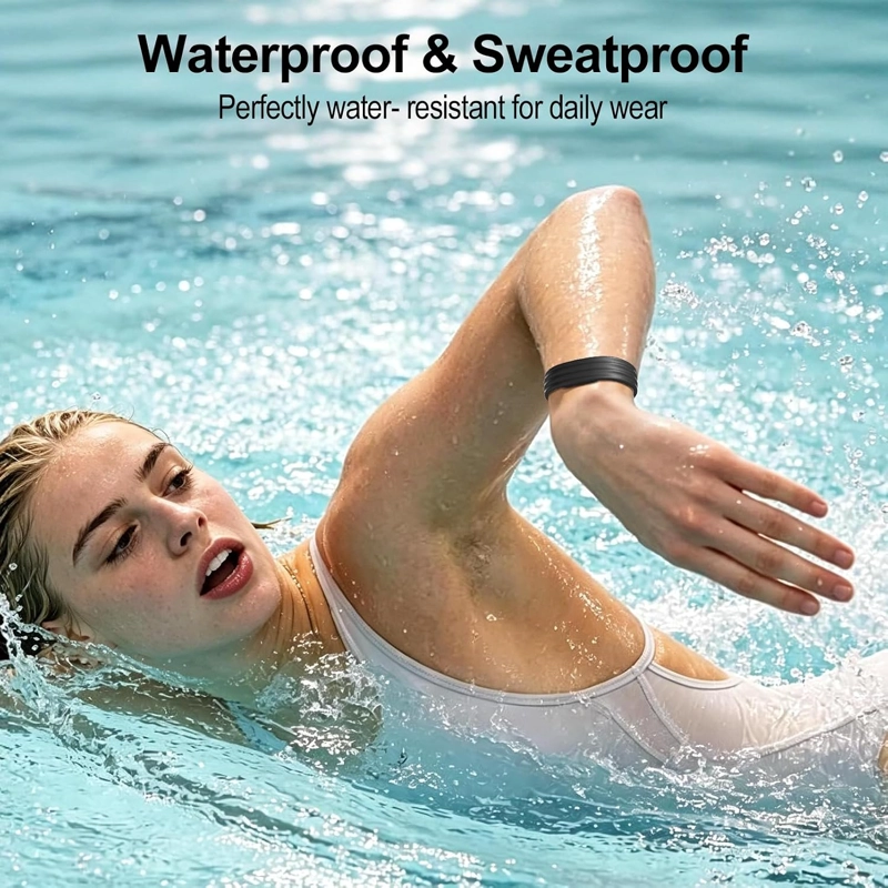 HSWAI CORREA DEPORTIVA DE SILICONA COMPATIBLE CON GOOGLE FITBIT AIR, LIGERA, TRANSPIRABLE, - 6