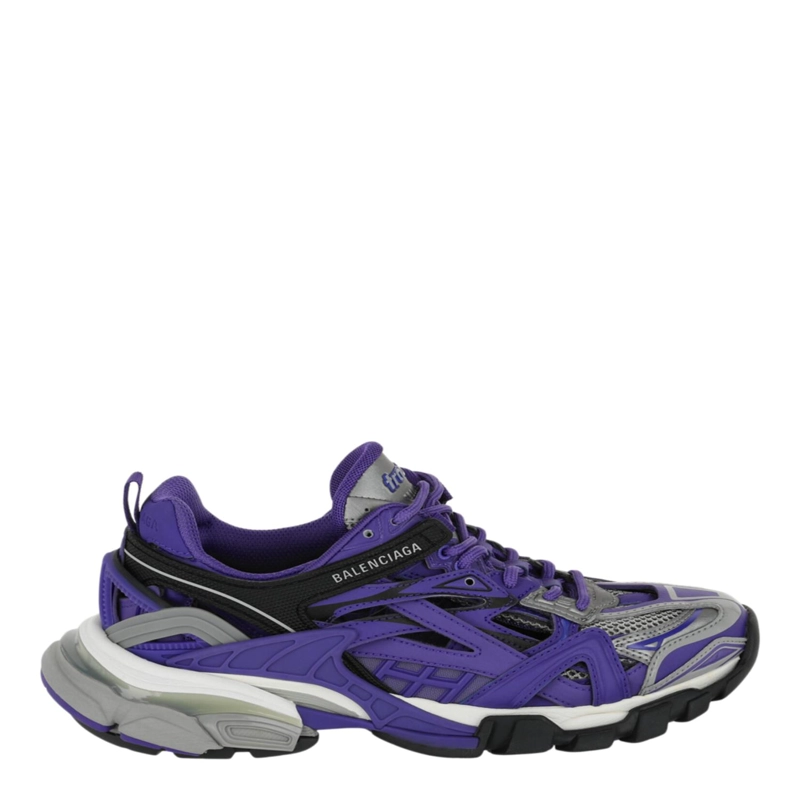 ZAPATILLAS BAJAS BALENCIAGA TRACK 2 PARA MUJER EN MORADO GRIS Y NEGRO - 1