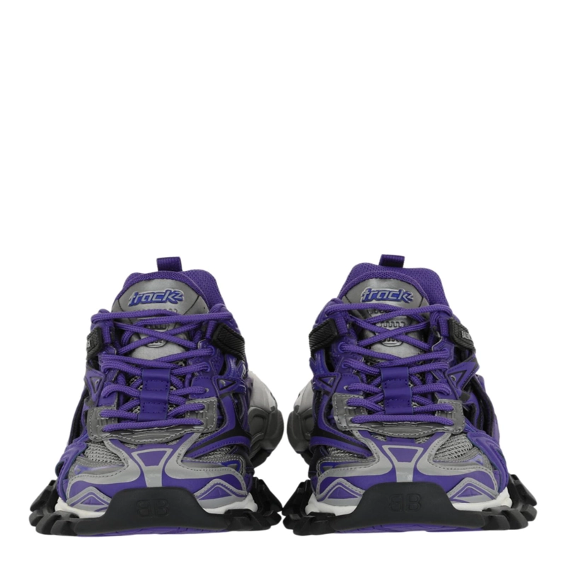 ZAPATILLAS BAJAS BALENCIAGA TRACK 2 PARA MUJER EN MORADO GRIS Y NEGRO - 5