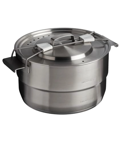 STANLEY WILDFARE PRO CHEF PREP JUEGO DE COCINA DE 5 CUARTOS DE GALON DE PIEDRA PALIDO PIEDRA - 3