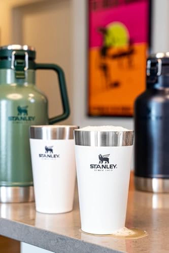 STANLEY ADVENTURE VASO DE CERVEZA APILABLE DE 16 ONZAS VASO APILABLE PARA BEBIDAS FRIAS APTO - 5