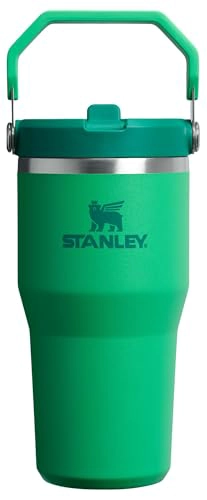 STANLEY ICEFLOW 20 VASO CON PAJITA ABATIBLE CON ASA DE 20 ONZAS TAPA GIRATORIA Y PAJITA ABATIBLE - 1
