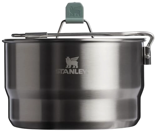 STANLEY WILDFARE GO JUEGO DE PREPARACION Y COCINA DE ACERO INOXIDABLE DE 14 PIEZAS CACEROLA DE 165 - 1