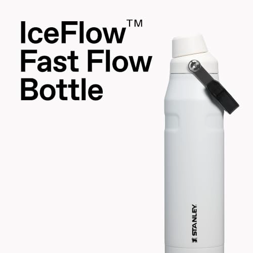 STANLEY ICEFLOW BOTELLA DE AGUA DE FLUJO RAPIDO DE 36 ONZAS TAPA DE BOQUILLA EN ANGULO LIGERA - 4
