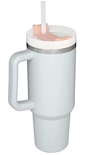 STANLEY VASO DE ACERO INOXIDABLE CON AISLAMIENTO REUTILIZABLE DE 40 OZ ADVENTURE QUENCHER CLOUD - 2