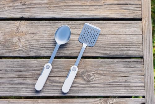 STANLEY WILDFARE PRO JUEGO DE UTENSILIOS PLEGABLES DE ACERO INOXIDABLE ESPATULA Y CUCHARA PLEGABLE - 4