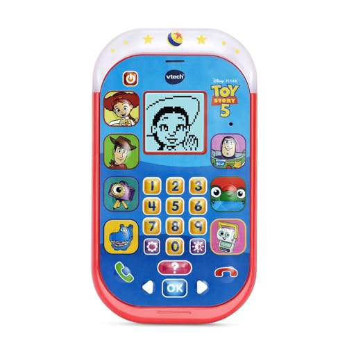 VTECH DISNEY AND PIXAR TOY STORY 5 LEARNING PHONE - 1