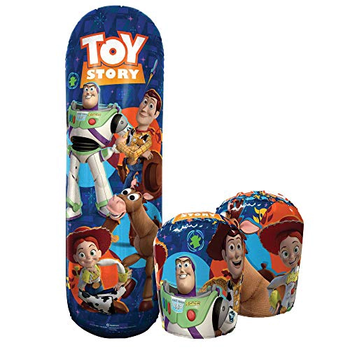 HEDSTROM TOY STORY 4 BOP BAG - JUEGO DE SACO DE BOXEO Y GUANTES INFLABLES 36 PULGADAS - 1