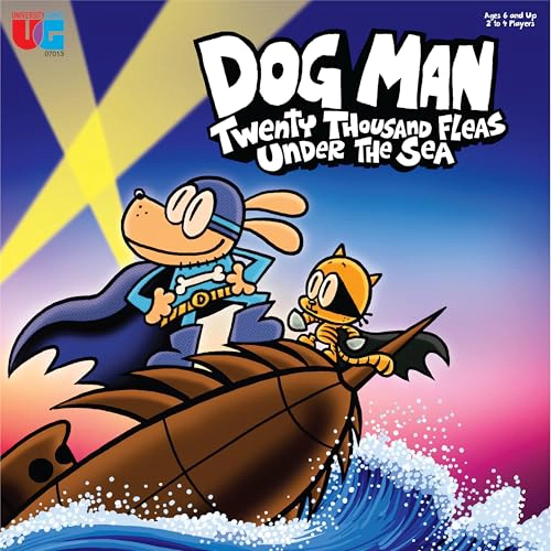 UNIVERSITY GAMES JUEGO DOG MAN VEINTE MIL PULGAS BAJO EL MAR BASADO EN EL LIBRO DE DAV PILKEY - 2