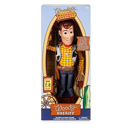 DISNEY WOODY INTERACTIVE TALKING FIGURA DE ACCION TOY STORY 4 15 PULGADAS - 5