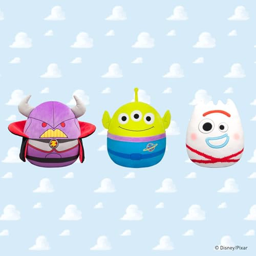 SQUISHMALLOWS DISNEY PIXAR TOY STORY ALIEN PELUCHE OFICIAL DE JAZWARES TAMAÑO MEDIANO - 2