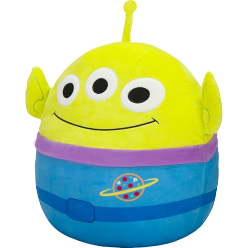 SQUISHMALLOWS DISNEY PIXAR TOY STORY ALIEN PELUCHE OFICIAL DE JAZWARES TAMAÑO MEDIANO - 3