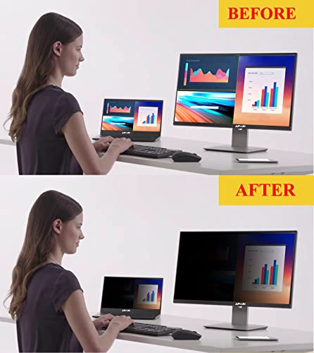 FILTRO DE PANTALLA DE PRIVACIDAD DE COMPUTADORA DE 19 PULGADAS PARA MONITOR DE PANTALLA ANCHA 1610 - 6