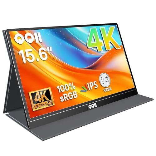 QQH MONITOR PORTATIL 4K 156 IPS 3840X2160 UHD USBC HDMI MONITOR PORTATIL DE VIAJE PARA PORTATIL - 1