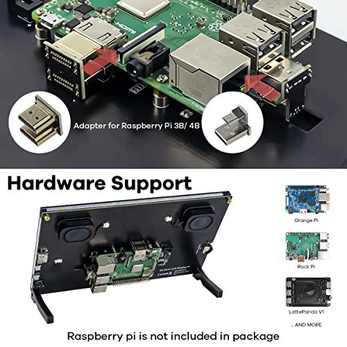 HOSYOND 101 IPS LCD PANTALLA TACTIL CAPACITIVA HDMI MONITOR PORTATIL 1024X600 ALTAVOCES DUAL - 5