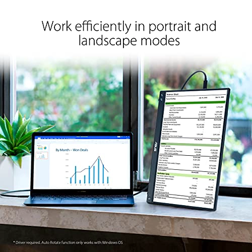 ASUS ZENSCREEN MONITOR PORTATIL DE 156 PULGADAS 1080P MB16ACVR FULL HD IPS CUIDADO DE LOS OJOS SIN - 4