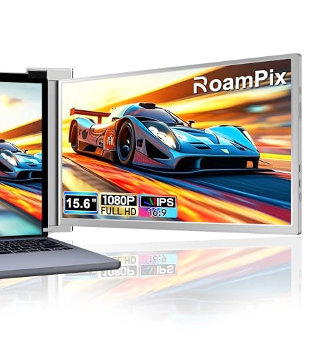 EXTENSOR DE PANTALLA PARA LAPTOP MONITOR PORTATIL FHD 1080P IPS DE 156 PULGADAS PARA LAPTOP - 1