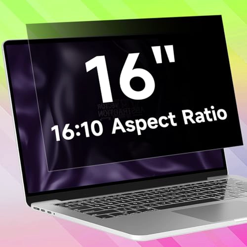 FILTRO DE PANTALLA DE PRIVACIDAD PARA LAPTOP DE 16 PULGADAS 1610 ANTI LUZ AZUL ANTI DESLUMBRAMIENTO - 1