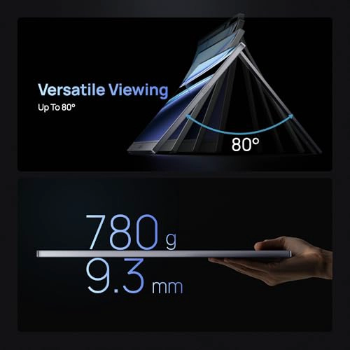 ARZOPA 161 144HZ MONITOR PORTATIL PARA JUEGOS 106X25 SRGB 1080P FHD CON SOPORTE PLEGABLE MONITOR - 4