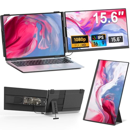CEVATON EXTENSOR DE PANTALLA PARA LAPTOP MONITOR PORTATIL FHD 1080P DE 156 PULGADAS PARA LAPTOP - 1
