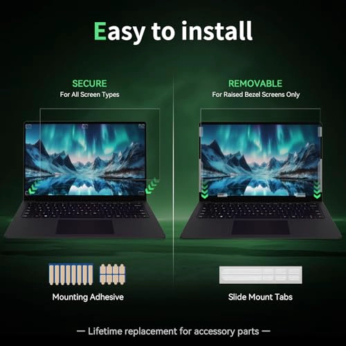 PANTALLA DE PRIVACIDAD PARA LAPTOP DE 14 PULGADAS PROTECTOR DE PANTALLA DE PRIVACIDAD DE 169 - 4