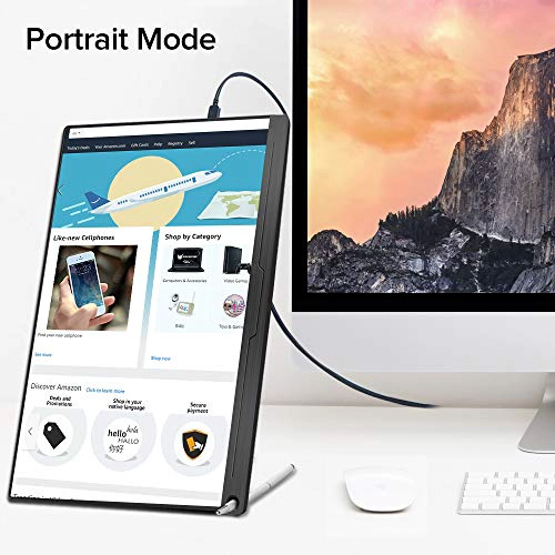 UPERFECT MONITOR PORTATIL 156 PULGADAS IPS HDR 1920 X 1080 FHD PANTALLA DE VIAJE PARA EL CUIDADO - 4