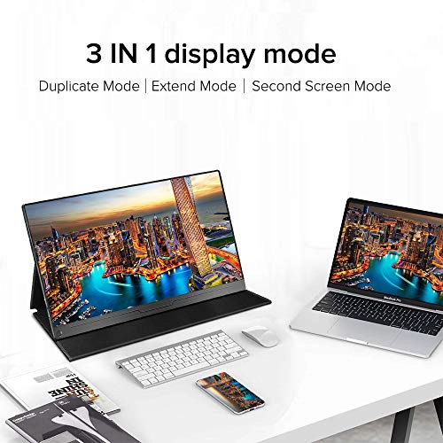 UPERFECT MONITOR PORTATIL 156 PULGADAS IPS HDR 1920 X 1080 FHD PANTALLA DE VIAJE PARA EL CUIDADO - 7