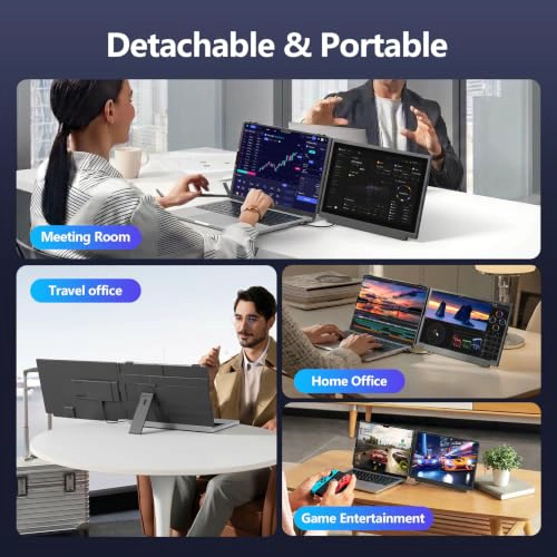 LAPTOP SCREEN EXTENDER 156 FHD 1080P IPS LAPTOP MONITOR EXTENDER FOR 13 173 LAPTOPS PLUGPLAY - 5
