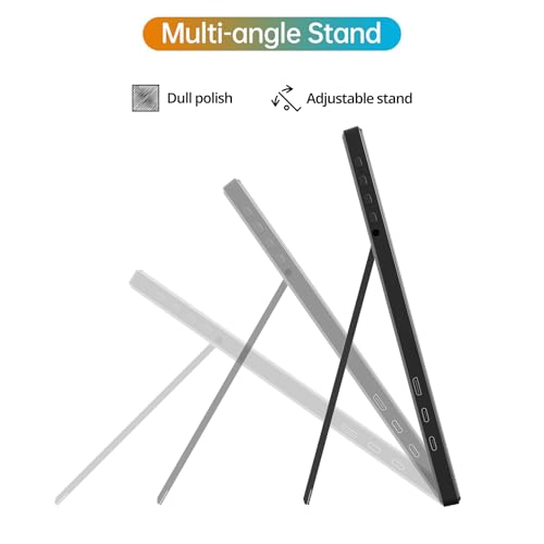 MONITOR PORTATIL DE 160 PULGADAS FHD 1920 1200P USB C HDMI ULTRADELGADO IPS PARA VIAJES PANTALLA - 4