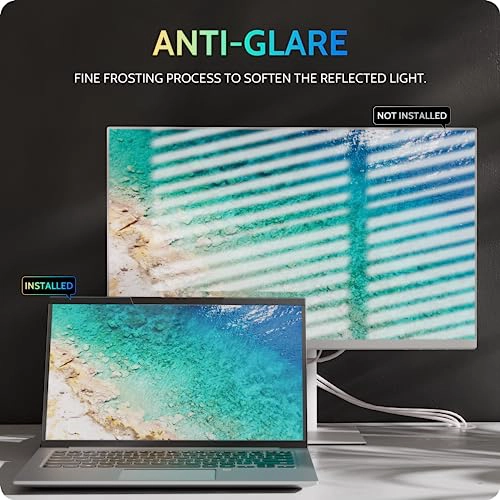 PESLV PANTALLA DE PRIVACIDAD MAGNE TICA PARA LAPTOP DE 14 PULGADAS PARA MONITOR DE COMPUTADORA - 6