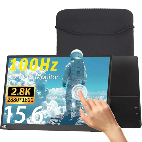 MONITOR PORTATIL CON PANTALLA TACTIL DE 156 PULGADAS 28 K EXTENSOR DE PANTALLA PARA LAPTOP 2880 X - 1