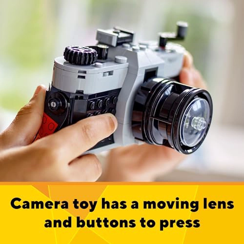 LEGO CREATOR 31147 JUGUETE DE CAMARA RETRO 3 EN 1 SE TRANSFORMA A UNA CAMARA DE VIDEO RETRO O - 4