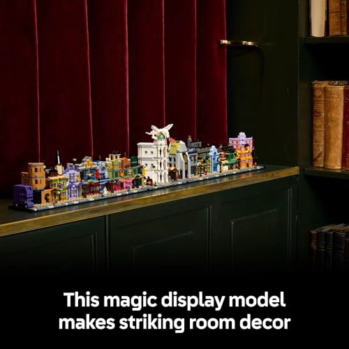 LEGO HARRY POTTER DIAGON ALLEY WIZARDING SHOPS JUEGO DE CONSTRUCCION PARA ADULTOS KIT COLECCIONABLE - 6