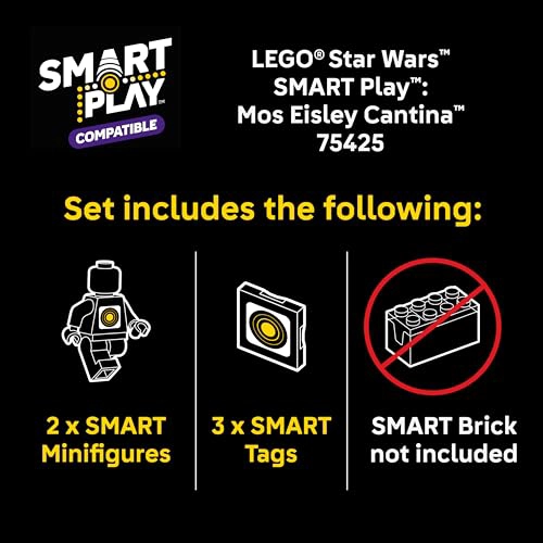 LEGO STAR WARS SMART PLAY MOS EISLEY CANTINA JUEGO DE CONSTRUCCION DE JUGUETES PARA NIÑOS JUEGO - 2