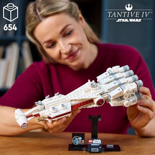 LEGO STAR WARS UNA NUEVA ESPERANZA TANTIVE IV MODELO DE NAVE ESPACIAL CONSTRUIBLE DEL 25 - 2