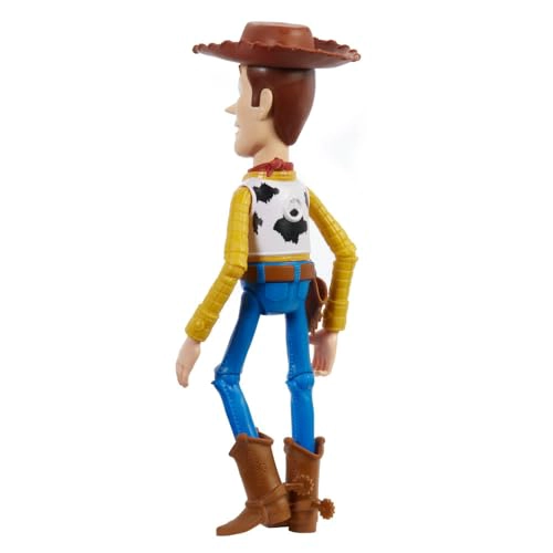 MATTEL DISNEY AND PIXAR TOY STORY FIGURA DE ACCION GRANDE POSABLE WOODY COLECCIONABLE CON ASPECTO - 5