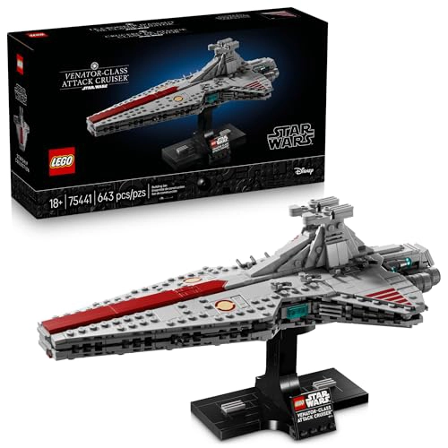 LEGO STAR WARS VENATORCLASS ATTACK CRUISER JUEGO DE CONSTRUCCION PARA ADULTOS HOMBRES Y MUJERES - 1