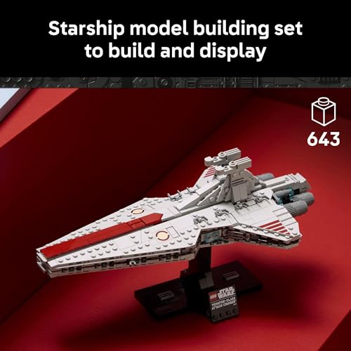 LEGO STAR WARS VENATORCLASS ATTACK CRUISER JUEGO DE CONSTRUCCION PARA ADULTOS HOMBRES Y MUJERES - 2