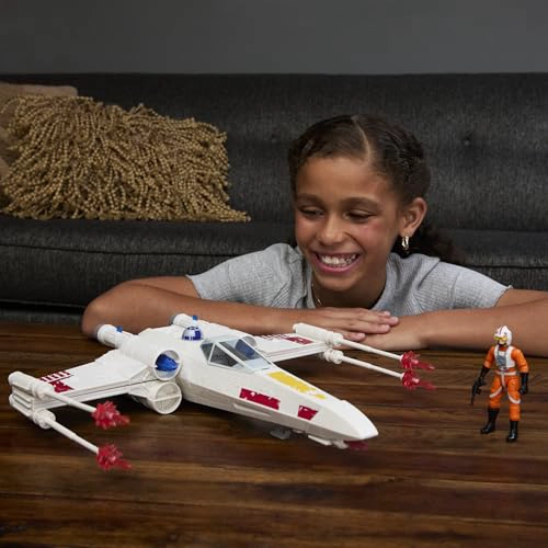 STAR WARS EPIC WORLD OF ACTION LUKE SKYWALKERS FORCE STRIKE XWING FIGURA DE ACCION Y VEHICULO - 3
