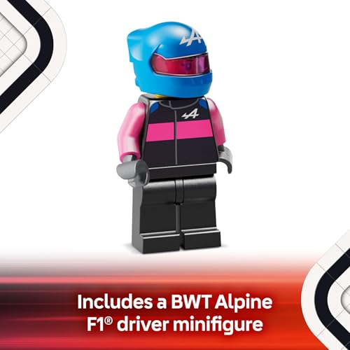 LEGO SPEED CHAMPIONS BWT ALPINE F1 TEAM A524 AUTO DE CARRERA DE JUGUETE JUEGO DE CONSTRUCCION - 4
