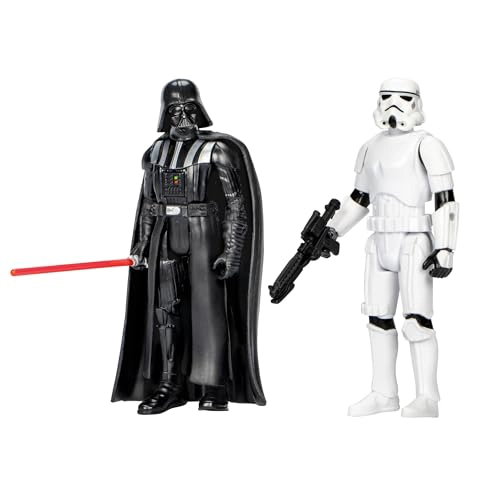 STAR WARS EPIC HERO SERIES PAQUETE DE DOS FIGURAS DE ACCION DE DARTH VADER Y STORMTROOPER DE 4 - 1